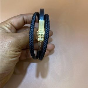 Gucci black bracelet